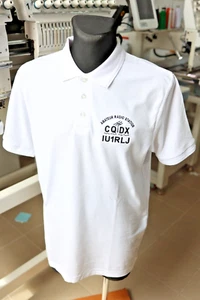 Spersonalizowana koszulka polo do radia Ham z haftowanym znakiem wywoławczym CQDX Special - Zdjęcie 1 z 7