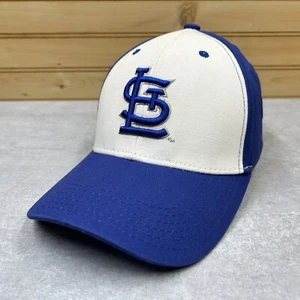 St. Louis CARDINALS Hat Ball Cap ONE SIZE Strap Back Blue White MYSTIC - Picture 1 of 9