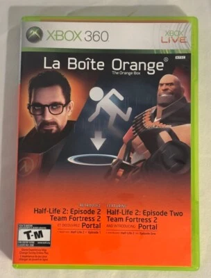 The Orange Box Half Life 2 (Xbox 360, 2007) - CIB - Disc Resurfaced - Tested - Image 1 of 4