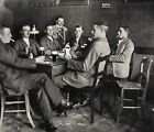 1912 Vintage Style August Sander German Men Playing Cards 8X10" Photo