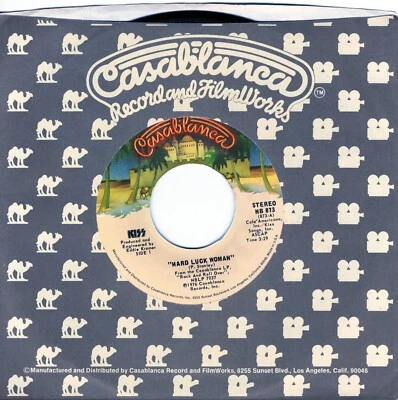 Kiss – Hard Luck Woman / Mr. Speed 7" 45 Foto 1 de 4