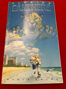 1993 1994 Florida Panthers INAUGURAL 1st NHL Hockey Media Guide Bobby Clarke GM - Picture 1 of 5