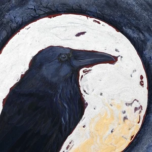 Tarjeta de felicitación Raven: The Messenger - 5" x 5" - Imagen 1 de 1