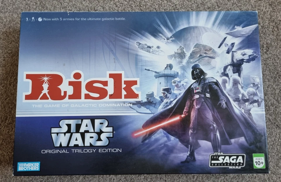 Spare Parts Risk Star Wars Original Trilogy Edition Board Game Parker Brothers - Image 1 of 1