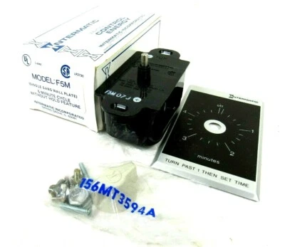 NEW INTERMATIC F5M TIME SWITCH 0-5 MIN - Image 1 of 3