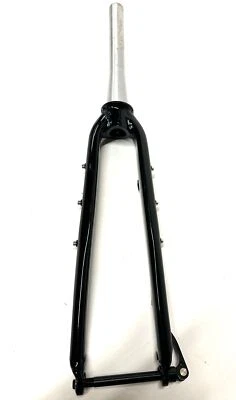 Framed 700c Alloy Gravel Road Bike Fork Tapered 100x12mm 270 Thru Axle Disc NEW - Image 1 of 4