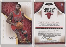 2012-13 Panini Immaculate Gold /25 Scottie Pippen #16 HOF