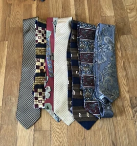 Bundle Of 7 Men’s Ties - Picture 1 of 15