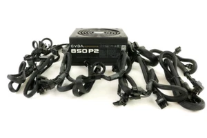 EVGA 850 P2 850W Platinum Power Supply PSU - w/ All Cables | 1yr Warranty, Fa... - Picture 1 of 5