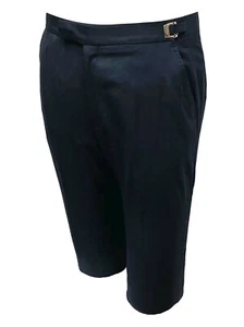 Boys Navy Blue Dress Pants Flat Front Super 100's Wool Formal Suit Wedding - Picture 1 of 3