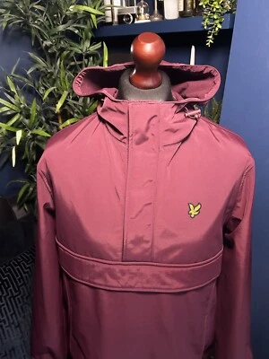 Parka Lyle & Scott Overhead Nylon Anorak Calzoncillo Forrado de Vellón Para Hombres Terrazas Medianas Foto 1 de 4