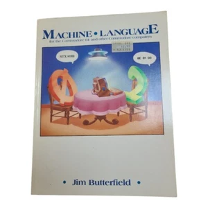 VG - VINTAGE 1984 1st ED Machine Language for the Commodore 64 Jim Butterfield - Picture 1 of 5