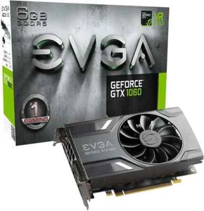 Carte Graphique EVGA NVIDIA GeForce GTX 1060 6 Gb Go GDDR5 - Photo 1/8