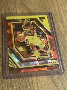 2022-23 Flux NBA Bradley Beal Red Cracked Ice Washington Wizards