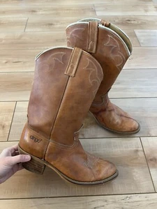 Vintage Dingo Cowboystiefel Style 5907 Gr. 10 E Men’s/Women’s 1980’s Brown Patina - Bild 1 von 11