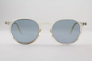 Rare Authentic Barton Perreira NORTON CRY 46mm Crystal Frames Sunglasses Japan - Picture 1 of 6