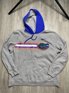 University of Florida Gators NCAA Nike Men's Gray Hoodie Sweatshirt Size Medium - Picture 1 of 7