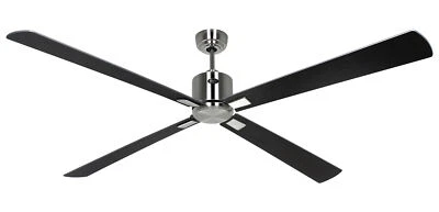 Smart Ventilatore Telecomando Dc Ventola Neo 180cm Opaco Cromo Wengè Argento - Immagine 1 di 4