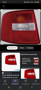 feu arriere audi a6 c5 1999 - Photo 1/1
