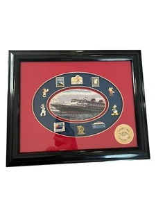 2000 Disney Cruise Line Captain’s Choice Framed 10-Pin Collectors Pin Set Ltd Ed - Picture 1 of 8