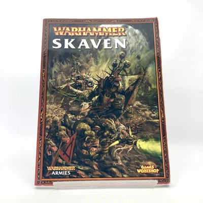 Skaven Army Book - 7th Edition - Warhammer Fantasy Games Workshop M1817 - Image 1 of 4