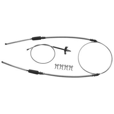 Parking Brake Cable Kit With Hardware 1967-79 Chevrolet Corvette OE Steel Foto 1 de 4