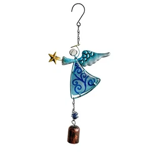 Metal Angel Wind Chime Hanging Decoration Ornament Bells Angel Bell5499 - Picture 1 of 8