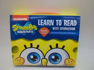 LEARN TO READ WITH SPONGEBOB (A PHONICS READING PROGRAM By Scholastic NOB - Picture 1 of 4