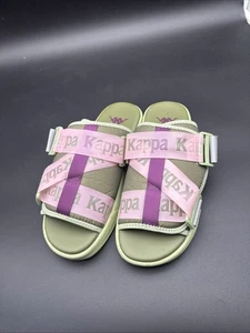 Kappa Mitel 1 Sandals Avocado Pink Mens Size 11 - Picture 1 of 11