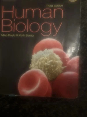 Collins Advanced Science Human Biology Third edition Mike Boyle & Kathryn Senior - Image 1 of 2