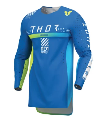 MX-26 YOUTH Thor Sportmode Sintetizador Motocross Equipo Conjunto - Jersey y Pantalón - Azul Foto 1 de 4