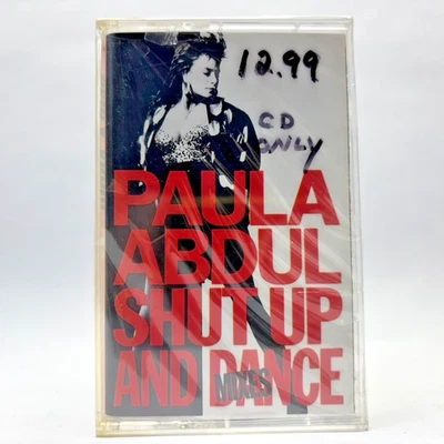 Paula Abdul - Shut Up & Dance: The Dance Mixes - 1990 Cassette - Mint, SEALED - Image 1 of 3