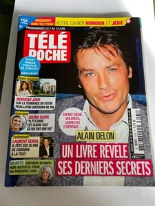 TELEPOCHE 2025 N° 3095 ALAIN DELON JULIEN CLERC GERRA - Picture 1 of 1