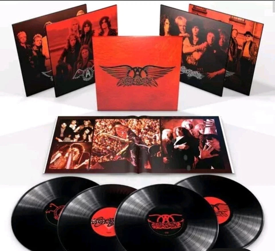 AEROSMITH GREATEST HITS DELUXE 4 LP 180g Vinyl Brand New MINT - Image 1 of 3