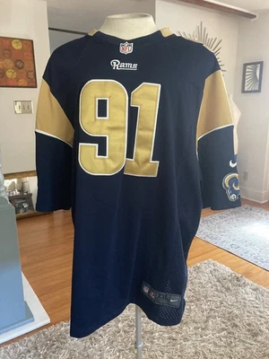 Camiseta cosida Nike On Field Chris Long Rams talla XXL Foto 1 de 4