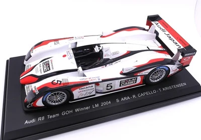 SPARK TEAM GOA AUDI R8 LM WINNER ARA,CAPELLO & KRISTENSEN 1ST LE MANS 2004 1-18 - Image 1 of 4