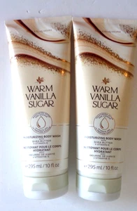 Jabón corporal hidratante Bath & Body Works Warm Vanilla Sugar 10 oz NUEVO - Imagen 1 de 2