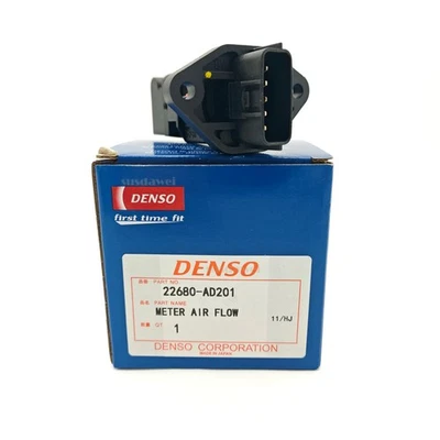 DENSO Mass Air Flow Meter Sensor 22680-AD201 For Nissan Maxima Infiniti Subaru — 第 1/4 张图片