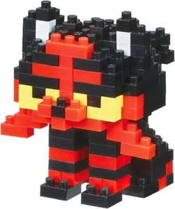 Nanoblock Pokemon Litten 170pcs Kawada 14534 - Picture 1 of 2