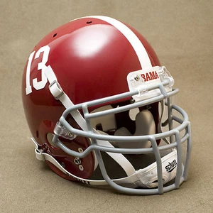 ALABAMA CRIMSON TIDE NCAA Schutt XP Full Size AUTHENTIC Gameday Football Helmet - Picture 1 of 2