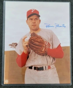 ROBIN ROBERTS AUTOGRAPHED SIGNED 8X10 PHOTO PHILLIES GUARANTEED REAL - Picture 1 of 1