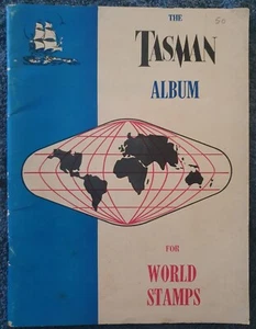 "RARE VINTAGE" The Tasman album for world stamps! (80 pages) - Picture 1 of 5
