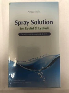 Amada Pure Eyelid, lash Cleanser Spray Solution, For Dry Eye, Blepharitis 0.67oz - Picture 1 of 4