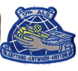 PARCHE USAF 17TH AIRLIFT SQ ALS CHARLESTON AFB AS-18 - Imagen 1 de 1