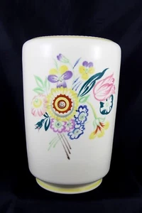 Stunning Vintage Poole Pottery Hand Made & Hand painted Large Vase #858 - Picture 1 of 5