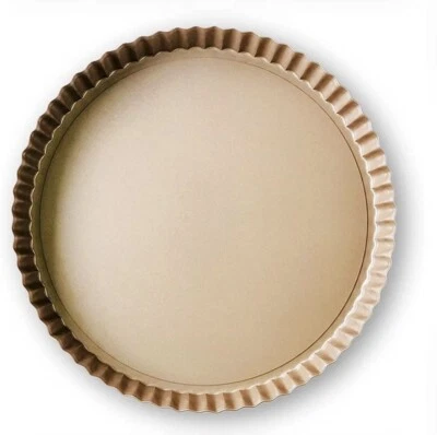 Tarta 10,2 pulgadas (26 cm) extraíble fondo suelto membrillo lata antiadherente Foto 1 de 4