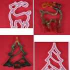 5Pcs Silicone Mold Christmas Tree Hanging Craft Diy Resin Epoxy Ornament Mould