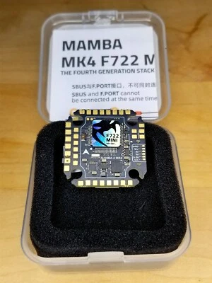 NEW- Diatone Mamba F722 Mini MK4 6S FPV Flight Controller ICM42688P 20mm x 20mm - Image 1 of 4
