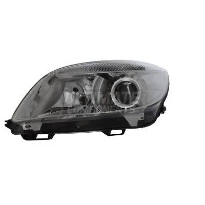 Skoda Fabia Headlight Mk2 Hatchback 2010-2015 H7 Bulbs Headlamp Passenger Side - image 1 of 4