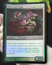 Wilt-Leaf Liege FOIL MTG Shadowmoor Rare Heavily Played x1 OC1